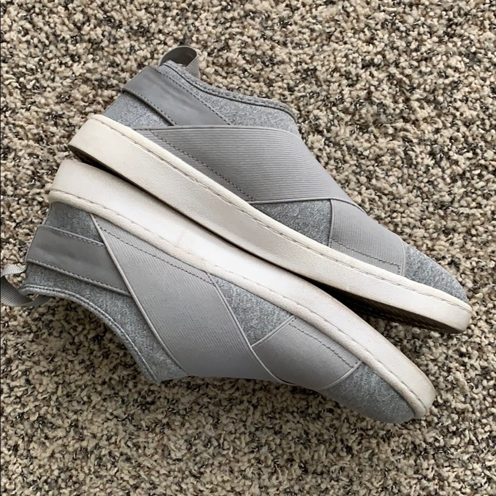 Grey Slip-On Sneakers - Picture 2 of 4